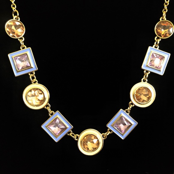 Crystal Statement Necklace - NWOT - Picture 2 of 6